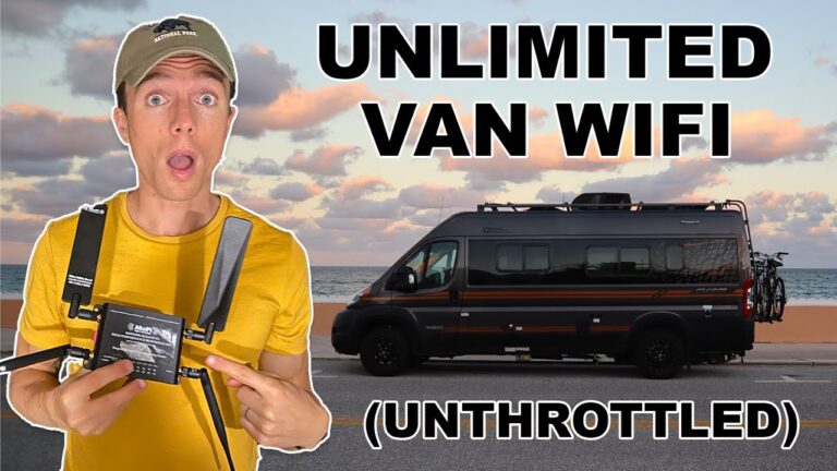 Unlimited RV Internet and WiFi for VAN LIFE | 2020 Update