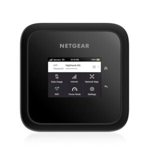 NETGEAR Nighthawk M6 5G Mobile Hotspot, 5G Router with Sim Card Slot