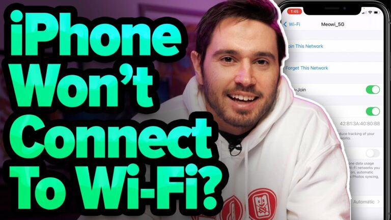 My iPhone Won’t Connect To Wi-Fi! Here’s The Real Fix.