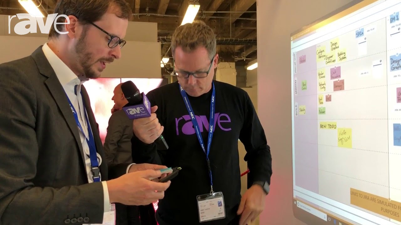 NEC Showcase: Hoylu Demos its Collaboration Software Digital Canvas Solution