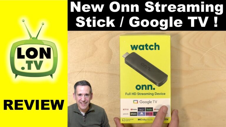 Walmart’s New  Onn Streaming Stick Runs Google TV but is 1080p only – Full Review