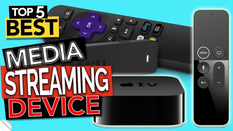 ✅ Top 5 Best STREAMING DEVICE (Media 4K TV & Stick)