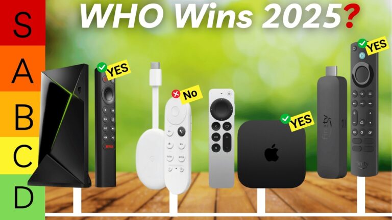 Best Streaming Devices 2025 – Tough call, but there's a CLEAR Winner!